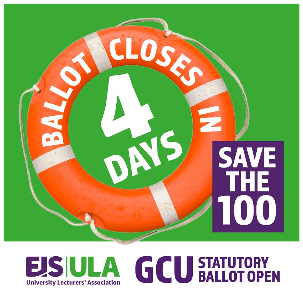 ballot closing in 4 days
